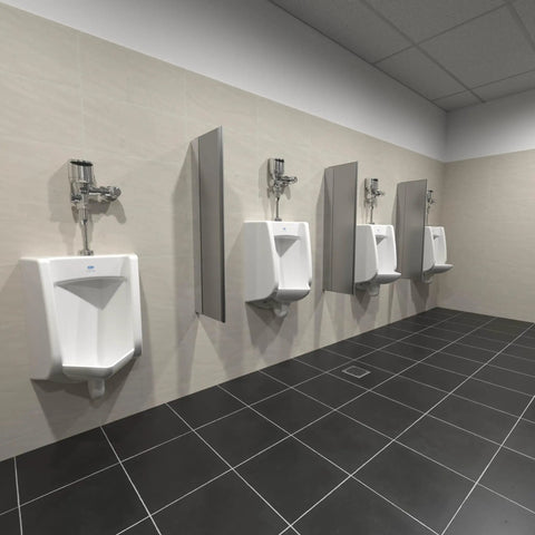 EZ Gear Driven 0.5 GPF Exposed Sensor Urinal Flush Valve With AquaSense Tech, Ultra Durable Diaphragm And Gasket System, Chemical-Resistant Seals, Clog-Resistant, No-Nonsense Build, Over 500000 Cycle Life, Detects Forward And Down Motion on wall urinals
