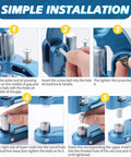 Step-by-step guide to setting up Heavy Duty Eyelet Grommet Tool Kit with 3 Dies and 3000 Grommets.