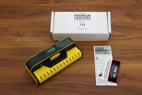 ProSensor T13 13 Sensor Stud Finder For Wood And Metal Walls DIY Friendly High Accuracy Wall Scanner with packaging and manual