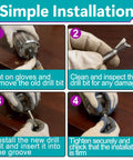 Installation guide for Two Pack 43776PC 7 Deg 17/32 Inch Carbide Tipped Dovetail Router Bits for safe and accurate use.