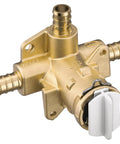 PosiTemp Pressure Balancing Shower Valve With M Pact Common Valve System, Half Inch Connection, brass construction, 1222 cartridge