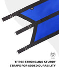 Extended Stall Guard For Horses With Adjustable Straps And D Rings Blue Barn Ready Aisle Barrier With Sturdy Spring Hooks Durable