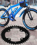 Dope Lightweight Aluminum Chain Ring 104 BCD 40T 42T Narrow Wide Round Chain Ring For Mountain Bike, CNC Machined Replacement Part