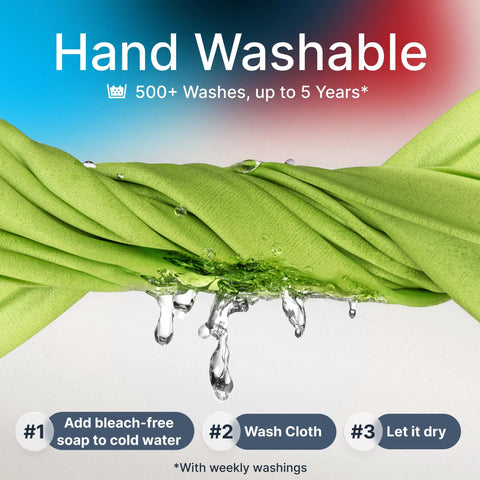 Koala lens cleaning cloth, green Japanese microfiber, glasses, camera, VR/AR headset and screen cleaner, pack of 6