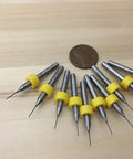 Must-Have Pro Grade Micro Drill Bits Set For 3D Printing Cleanup And Nozzle Cleaning.4mm Precision Bits, 10 Piece PCB Extruder Maintenance Kit