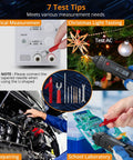 3 In 1 Pen Style Multimeter With Phase Sequence Detection And LCD Display, 6000 Counts Digital Voltage Tester use examples