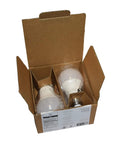 Two energy efficient 9W LED light bulbs that deliver 60W brightness with E26 base soft white 2700K non dimmable long lasting 10000 hour bundle