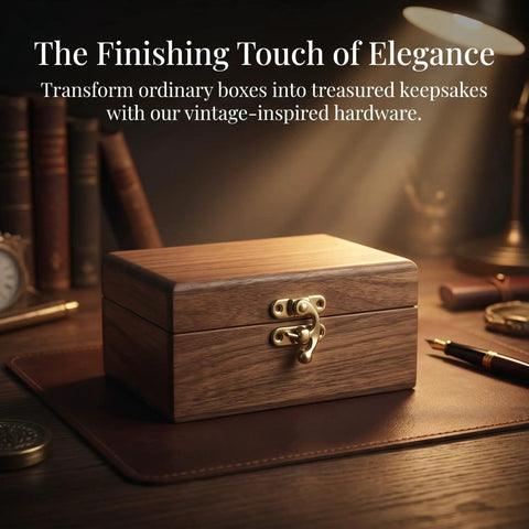 Vintage Swing Bag Clasp Closure Lock Retro Latch For Jewelry Boxes And Wooden Chests Golden Metal Buckle Hardware