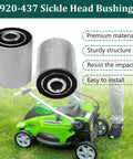 Two Piece 920 437 Sickle Head Bushing Replacement Fits 472 477 479 488 495 1469 Tractors Replaces 254132 on mower drive