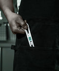 Person placing 6 inch wrench from Three Piece Adjustable Wrench Set 6 Inch 8 Inch 10 Inch Chrome Vanadium Steel SAE And Metric Scales into pocket