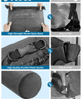 Comparison of high-strength features on Waterproof Dry Bag 10L Roll Top Unisex Grab and Go Outdoor Gear with submersible safety.
