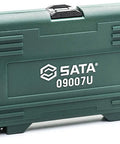 Carrying case for 43 Piece 1/4 Inch Drive SAE And Metric Socket Set With Ratchet Quick Release 72-Tooth Mechanism Standard And Deep Sockets