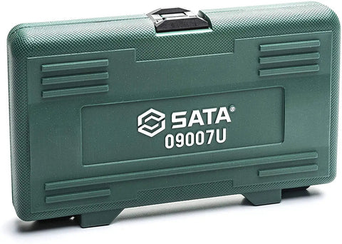 Carrying case for 43 Piece 1/4 Inch Drive SAE And Metric Socket Set With Ratchet Quick Release 72-Tooth Mechanism Standard And Deep Sockets