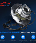 Beefed Up Front Wheel Bearing Hub Assembly For Dodge Ram 1500 2002 To 2005 With 5 Lug And ABS Heavy Duty Replacement shown