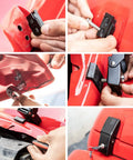Installation of Heavy Duty Aluminum Hood Latch Kit With Locking Hood Catch For Jeep Wrangler JK JL Gladiator JT 2007-2025