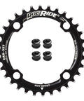 Narrow Wide Chainring 104 BCD For 9 Speed 10 Speed 11 Speed With 4 Bolts Lightweight 7075 T6 Aluminum 40g