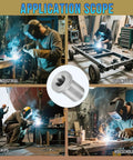 Heavy Duty Weld On Nuts One Half Inch Thirteen Threaded Female Stepped Bung Hardware For Auto Chassis Mounting in welding applications.