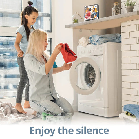 4 Pack Washing Machine Anti Vibration Pads Rubber Isolation Mats For Quiet Stable Laundry Room Use With Low Profile Design No Fuss Easy Install And Strong Grip To Stop Vibration And Noise