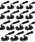 Zipper Repair Kit 15-Piece Set With Three Sizes Detachable Pulls Quick Install No Sewing Needed For Jackets Luggage Bags