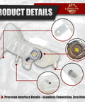 Top Tier Engine Coolant Reservoir Tank With Cap For Your Whip Smooth Riding Dodge Charger Challenger And Chrysler 300 Cooling System Overflow Replacement Heavy Duty Factory Fit detailed view with cap and connection points.