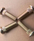 Premium 4 Pack Of Heavy Duty 1/2-20 Wheel Lug Studs With Knurl Fit Hydro Gear 44431 And Axle Hub Parts Perfect For Zonal Mowers And Lawn Tractors To Upgrade Your Ride Right Now, four steel studs