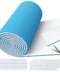 Air Vent Filter Roll 12x90 Cut To Fit MERV 8 Triple Filtration Electrostatic Vent Filter with adhesive hook tape and scissors