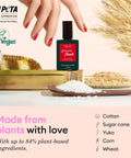 Green Flash Slim LED Nail Gel Kit With 24W Lamp And Complete Set Base Coat Top Coat Poppy Red Pink Polish Remover Clips Uv Light Ideal At Home Mani Gift For Women bottle with plant-based ingredients