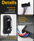 Amazon Proportional brake controller kit for 1-4 axle vehicles; black housing with 4-pin connector and wiring harness.
