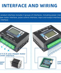 Front and side views of two NV5160T4 CNC digital stepper drivers with LCDs and green terminal blocks