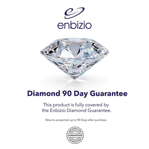 Enbizio Diamond 90 Day Guarantee banner with illustrated diamond and warranty details
