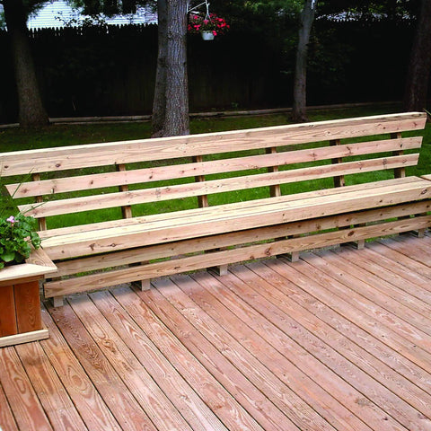 Dekmate Deck Bench Bracket Sand Finish For 2x4 And 2x6 Posts And Joists Made From Durable Structural Resin Includes Hardware
