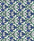 Self-Adhesive Privacy Glass Window Film In Minster/Iris Pattern, 17 X 78 Inch Roll