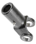 Front Drive Shaft Yoke U-Joint Replacement Kit For Polaris Ranger 800 2010-2014 4x4 Includes Two Yokes And Two U-Joints, black steel yoke