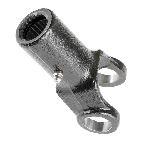 Front Drive Shaft Yoke U-Joint Replacement Kit For Polaris Ranger 800 2010-2014 4x4 Includes Two Yokes And Two U-Joints, black steel yoke