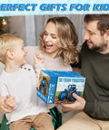Family gifting Remote Control Monster Tractor Toy With Glowing Rubber Tires, ideal for kids aged 3-7, perfect Christmas gift