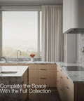 Modern kitchen featuring Works Like A Charm High Arch Kitchen Sink Faucet With Pull Down Sprayer And Three Spray Modes Brushed Stainless Steel Build.