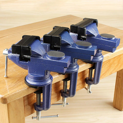 12 Pcs Mini Bench Vise Pads Non Slip Plastic Vise Pads for Workbench Clamps on wooden table