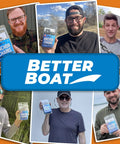 Hella Tough 316 Marine Grade Stainless Steel Anchor Chain One Quarter Inch By Four Feet held by six men, showcasing the product for boating.
