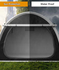 Oversized Bike Storage Tent For 3 To 4 Bikes Waterproof UV Resistant Outdoor Bicycle Cover in sun and rain