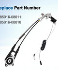 Power Sliding Door Cable Assembly Sub-Assembly For Toyota Sienna 2011-2020 Left Driver Side Direct Fit Easy Install Replacement
