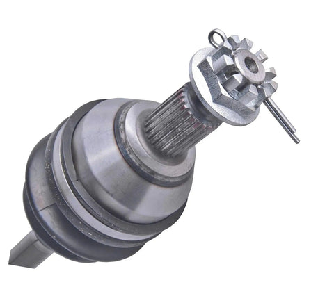 Honda Rancher 420 Rear Left CV Axle With Beefed Up Precision Ground Internals, Neoprene Boots, Moly Grease For High Temp Friction Reduction, Fits 2009-2014 TRX420 ATV Quad, close-up