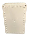 Rugged Plastic Outdoor Enclosure Box With IP66 And NEMA 1 2 4 4X Rating Includes Stainless Steel Wall Mount Brackets And Hardware Tough As Nails Gray Weatherproof Electrical Box Measuring 13.78 Inch Long By 9.84 Inch Wide By 5.91 Inch High