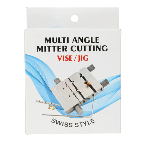 Swiss Style Miter Cutting Vise Jig Forged From Hardened Steel Measures Three Point Seven Five Inches To Bang Out Sharp Forty Sixty And Ninety Degree Bends On Wire And Tubing While Serving As A Rock Strong Filing Vise For Your Daily Metalworking Grind