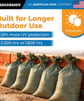 Heavy Duty Empty Sandbags For Flood Protection 14 By 26 Inch Poly Sand Bags For Flood Barriers 50 Lb Each Reusable And UV Resistant