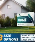 Pack Of 10 Custom Yard Signs Upload Your Design In 3 Sizes With 35 Backgrounds And 20 Fonts Double Sided Durable 4mm Coroplast DIY