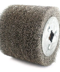 Stainless Steel Wire Wheel for Wood and Metal Surface Polishing and Rust Removal Heavy Duty Workhorse on white background