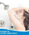 Delta 13 Series Trim Kit Replacement shower in use