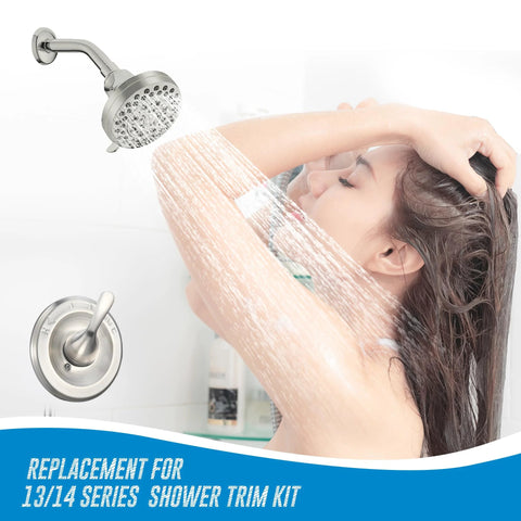 Delta 13 Series Trim Kit Replacement shower in use