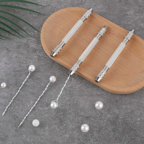 4 Piece Double Ended Pin Vise Hand Drill Set For Jewelry Making Mini Pin Vise For Winding Copper Wire Wire Twisting Tools