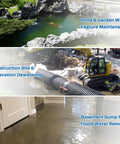 Built Tough 2 Inch Submersible Trash Pump Float Switch Replacement Compatible With Tsurumi Hsz24s Hsz24s62 for dewatering yard and pond.